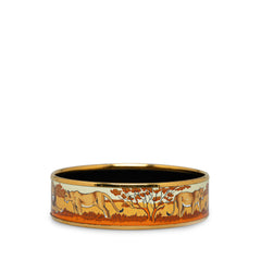 Lions Wide Enamel Bangle