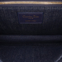 Printed Denim Flowers 30 Montaigne Flap