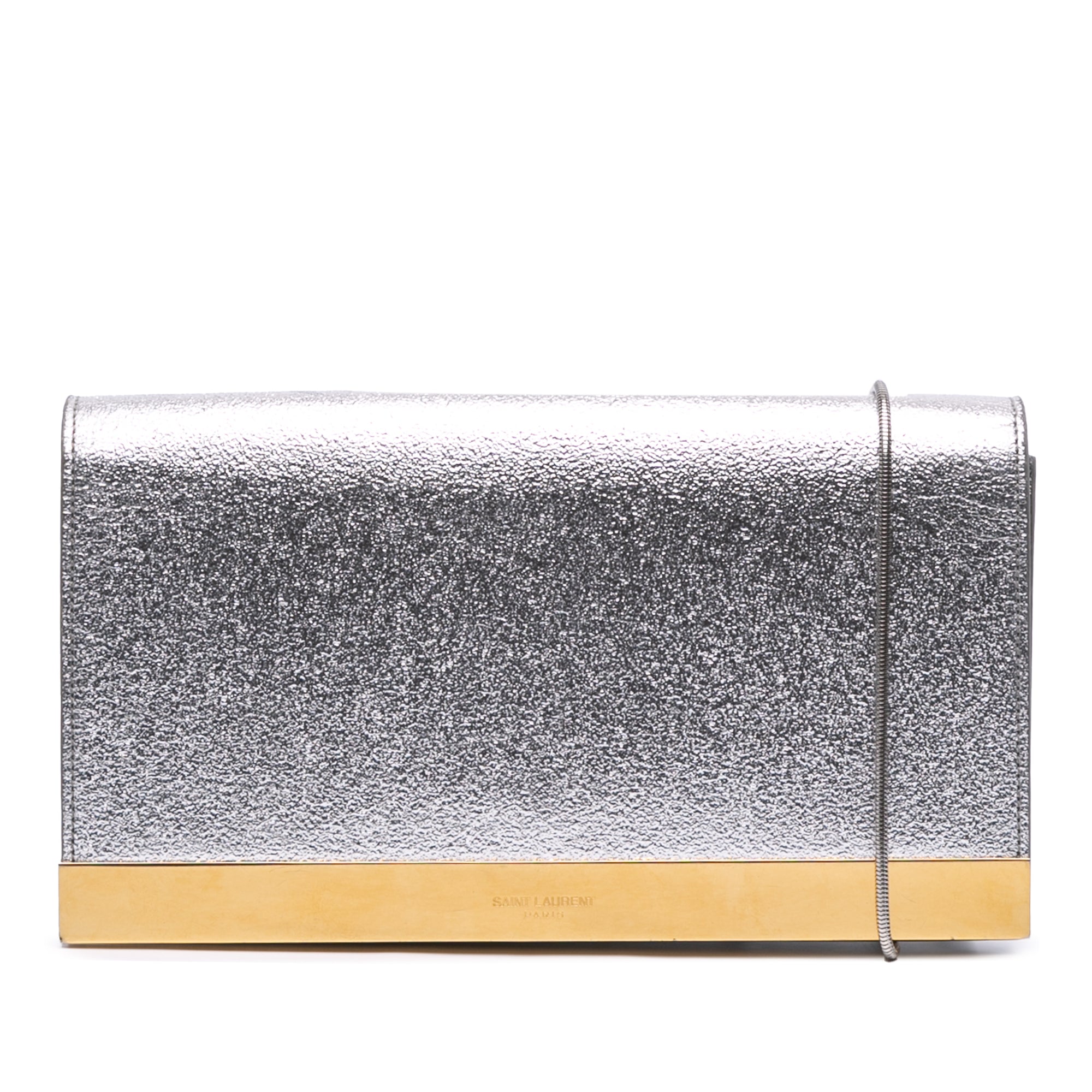 Metallic Leather Crossbody