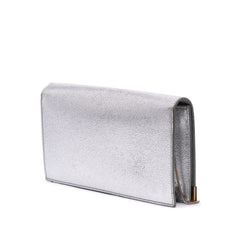 Metallic Leather Crossbody