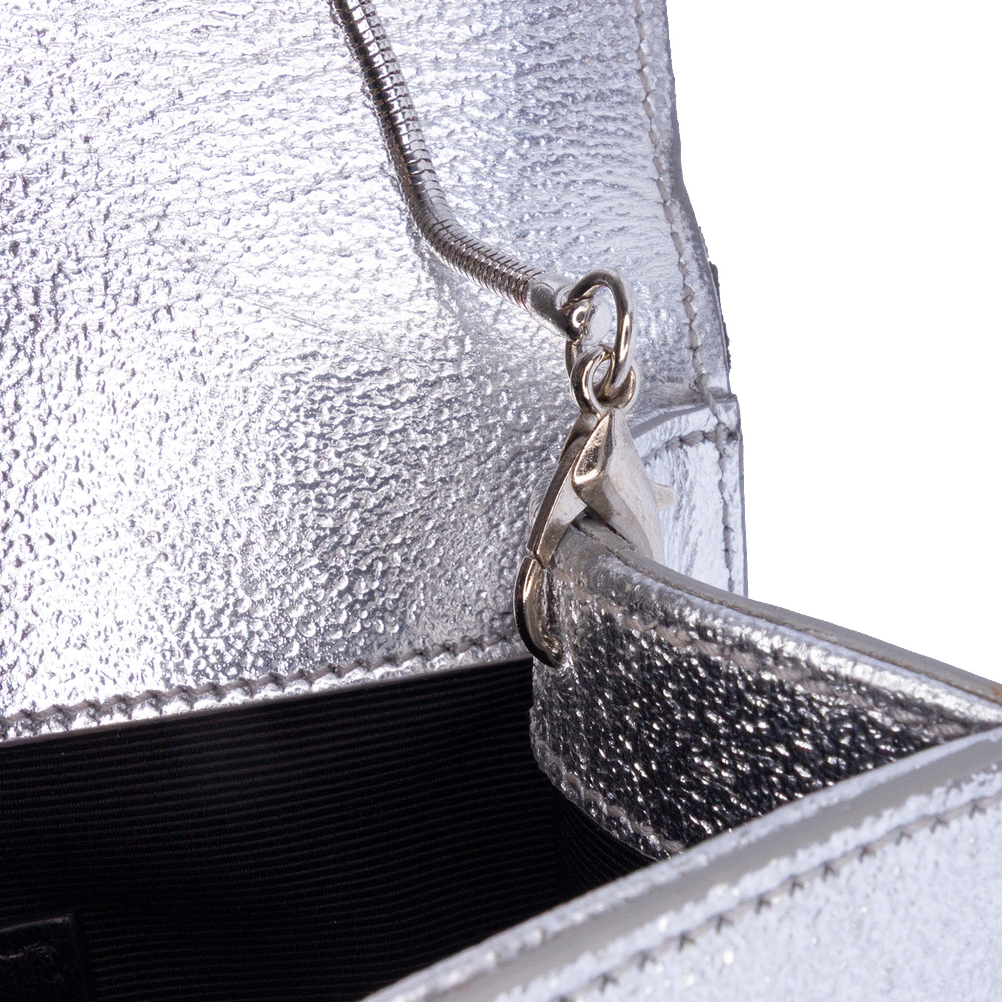 Metallic Leather Crossbody