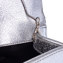 Metallic Leather Crossbody