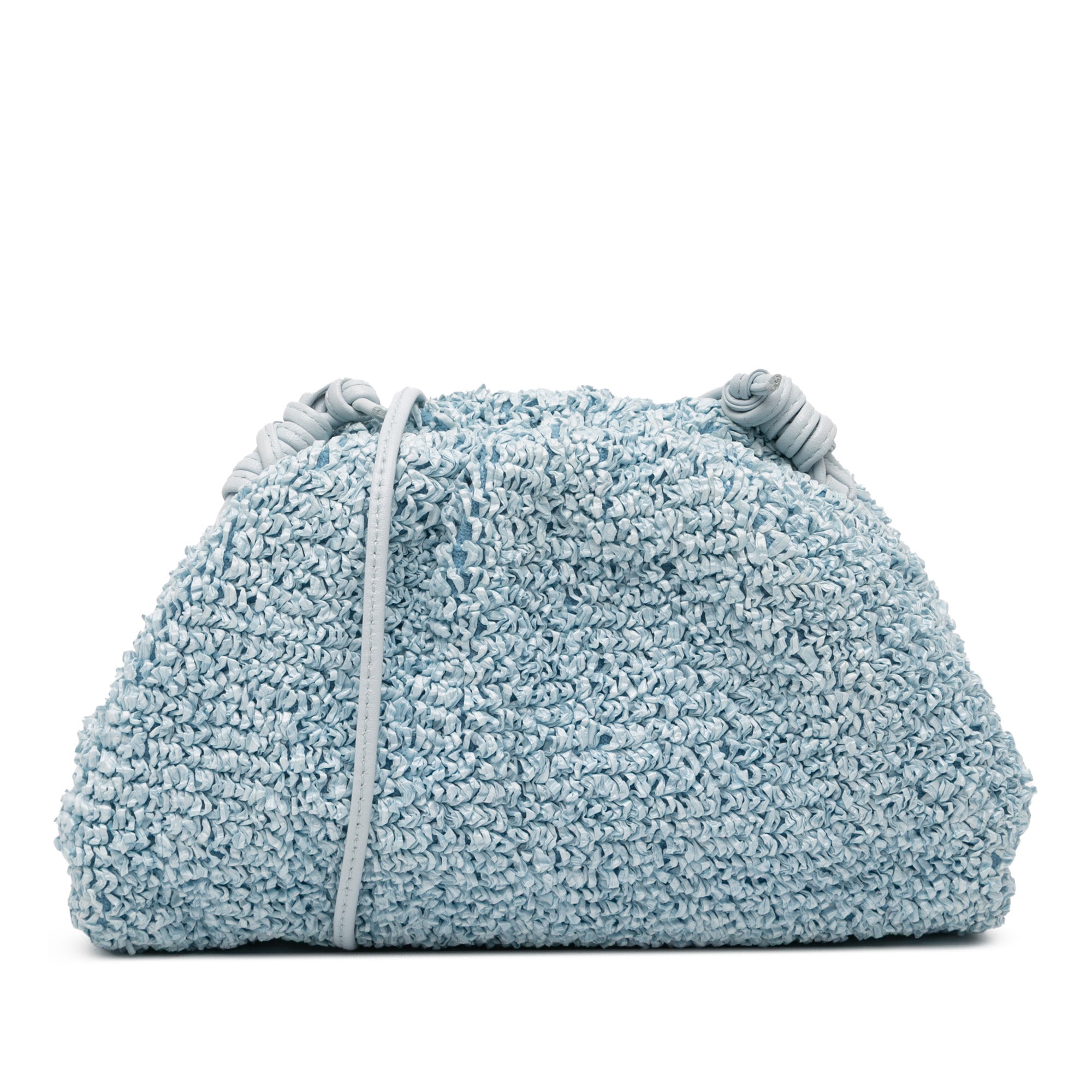 Boucle Curly Raffia The Mini Pouch Crossbody
