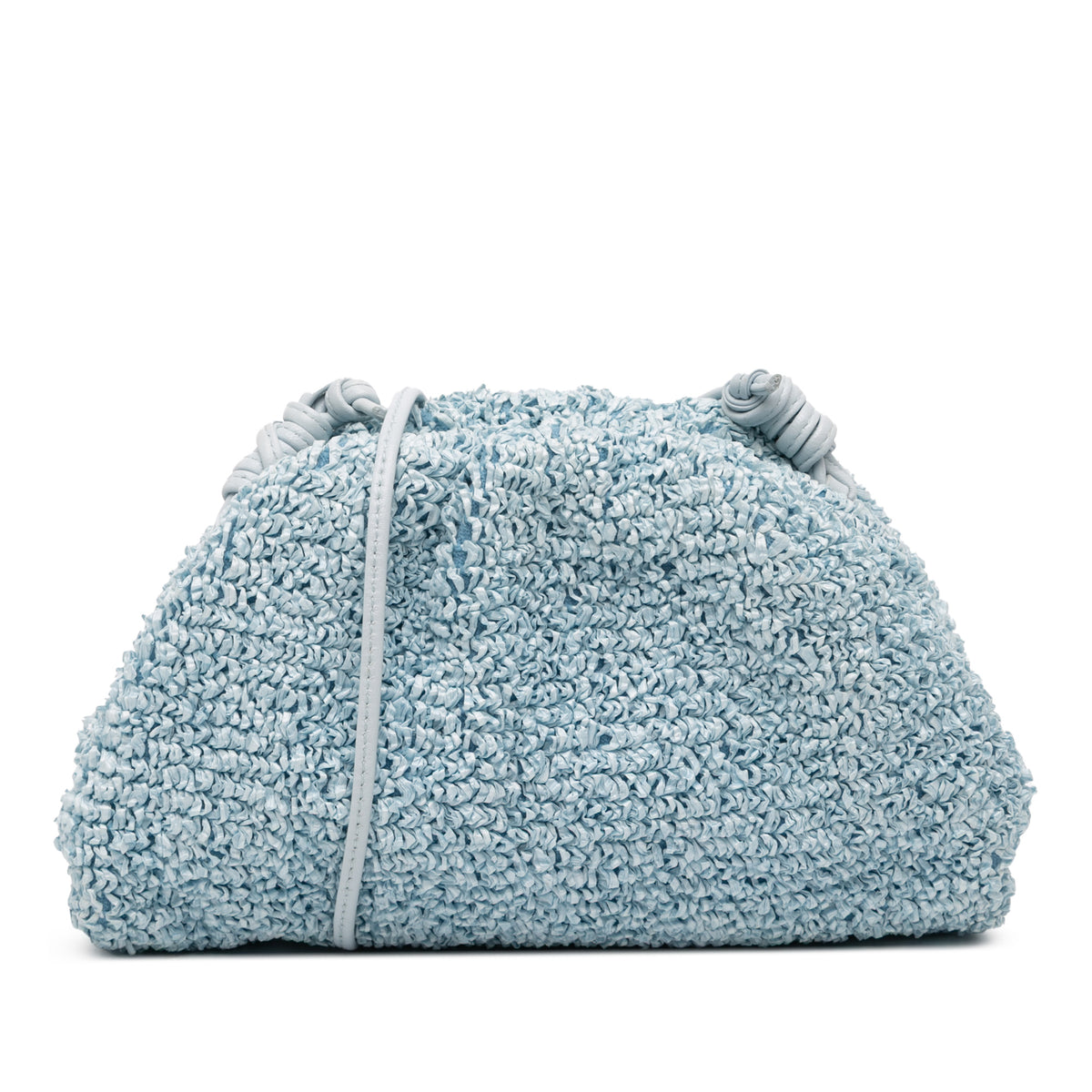 Boucle Curly Raffia The Mini Pouch Crossbody