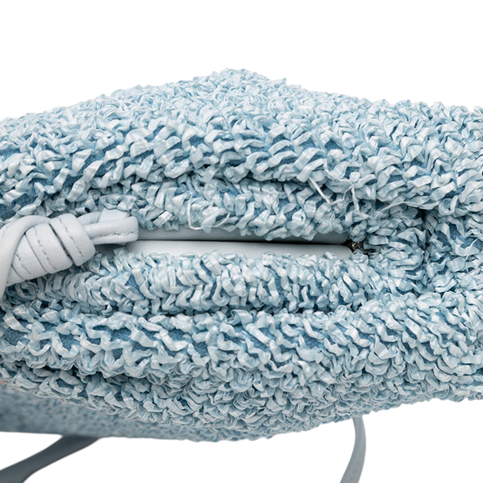 Boucle Curly Raffia The Mini Pouch Crossbody