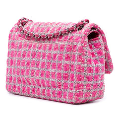 Jumbo Classic Tweed Double Flap