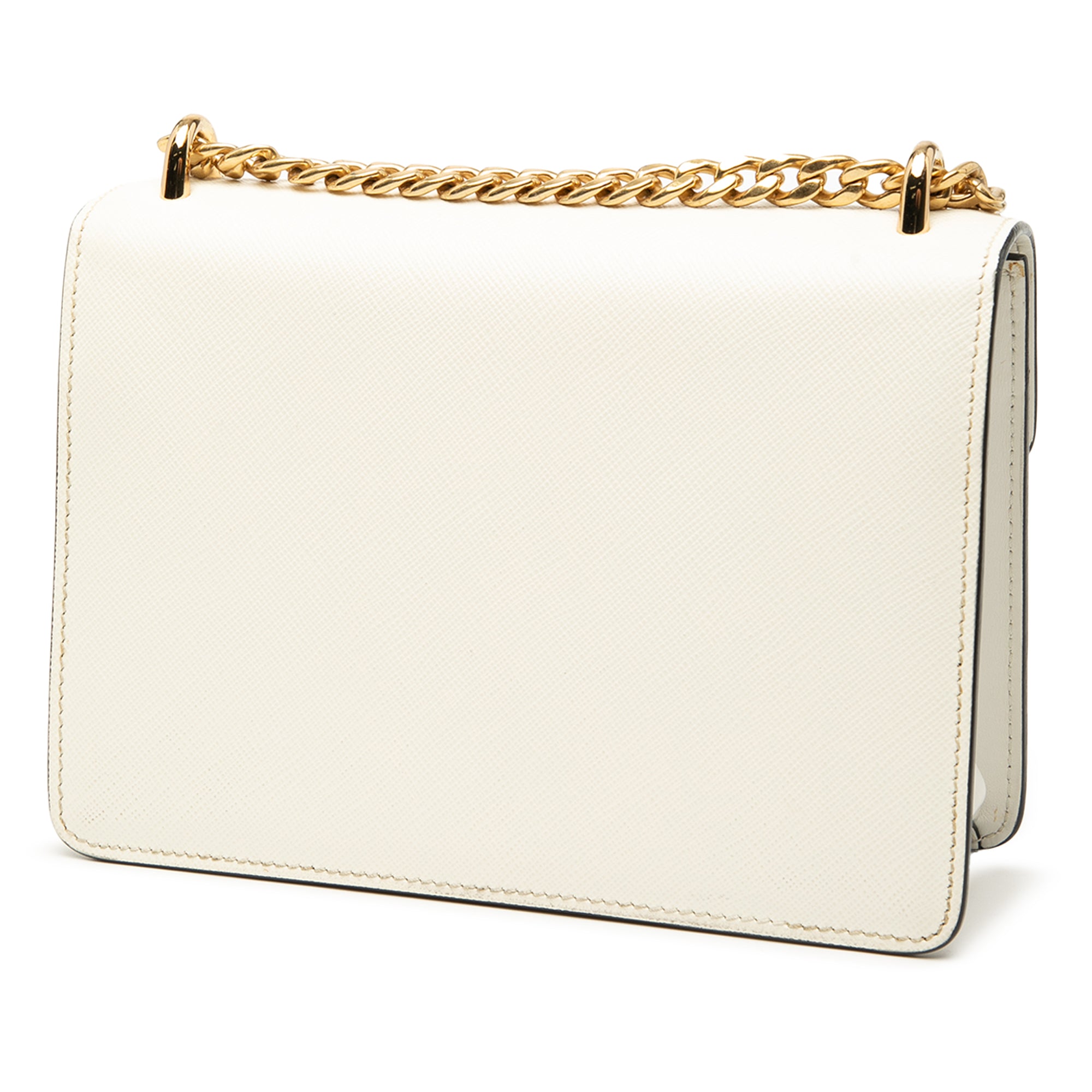 Saffiano Lux Envelope Chain Flap