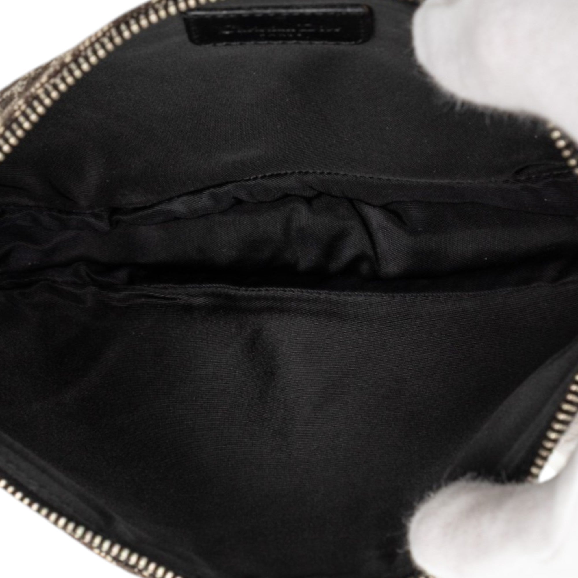 Mini Diorissimo Canvas Saddle Pochette