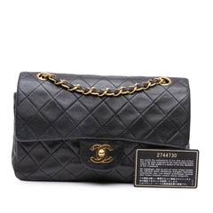 Small Classic Lambskin Double Flap