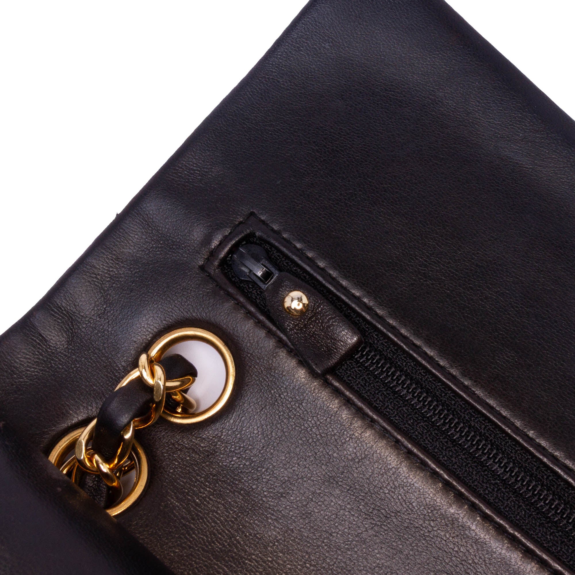 Small Classic Lambskin Double Flap