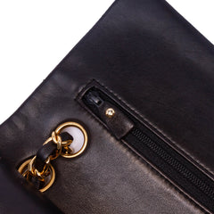 Small Classic Lambskin Double Flap