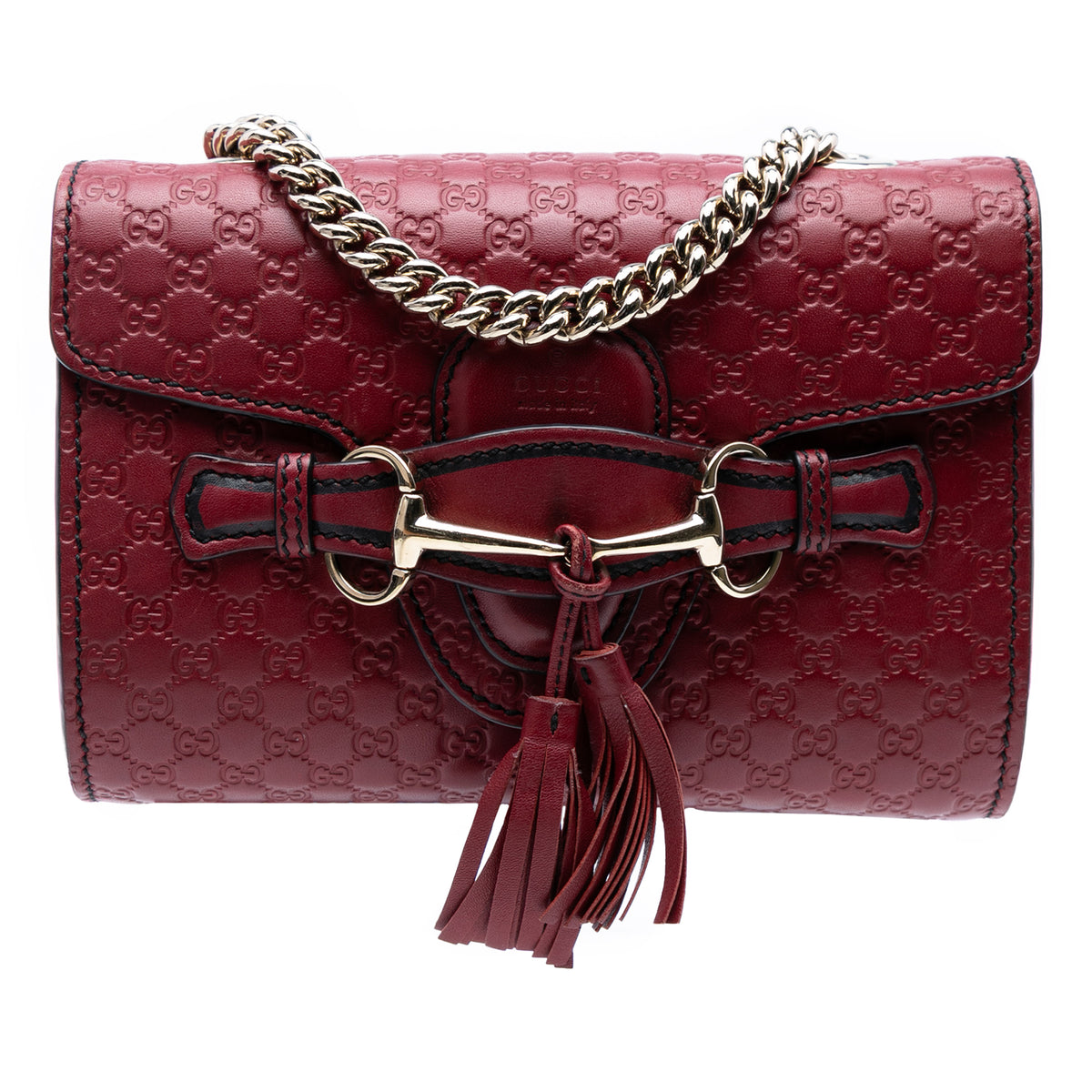 Mini Microguccissima Emily Crossbody