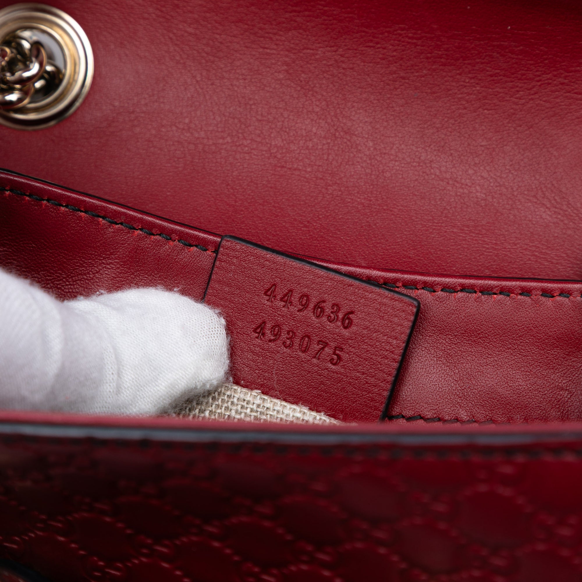 Mini Microguccissima Emily Crossbody