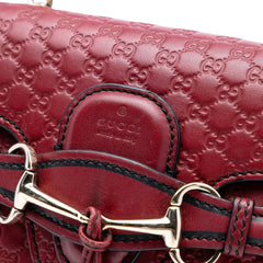 Mini Microguccissima Emily Crossbody