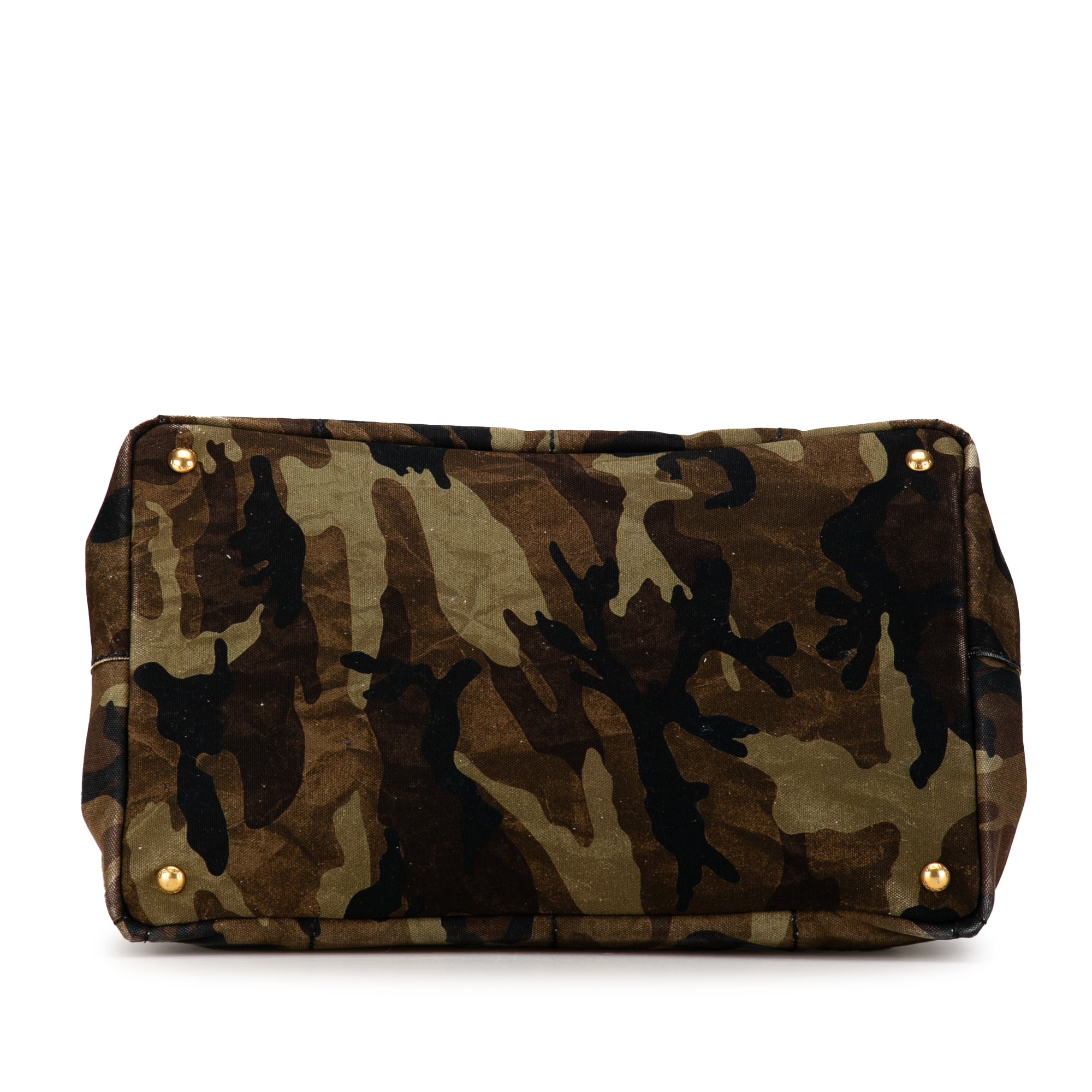 Large Camouflage Stampata Canapa Tote_3