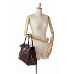 Embossed Calfskin Bayswater Tote