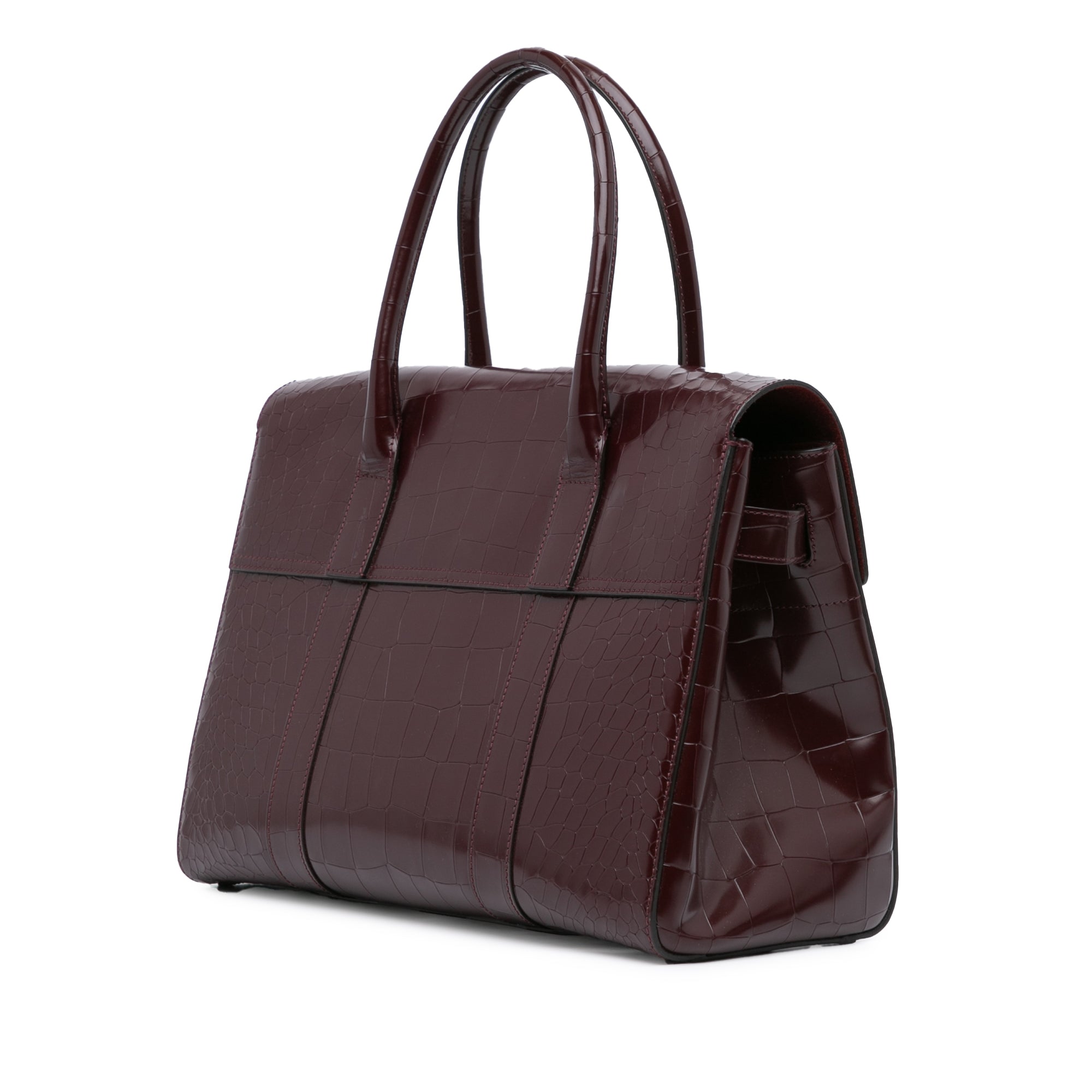 Embossed Calfskin Bayswater Tote