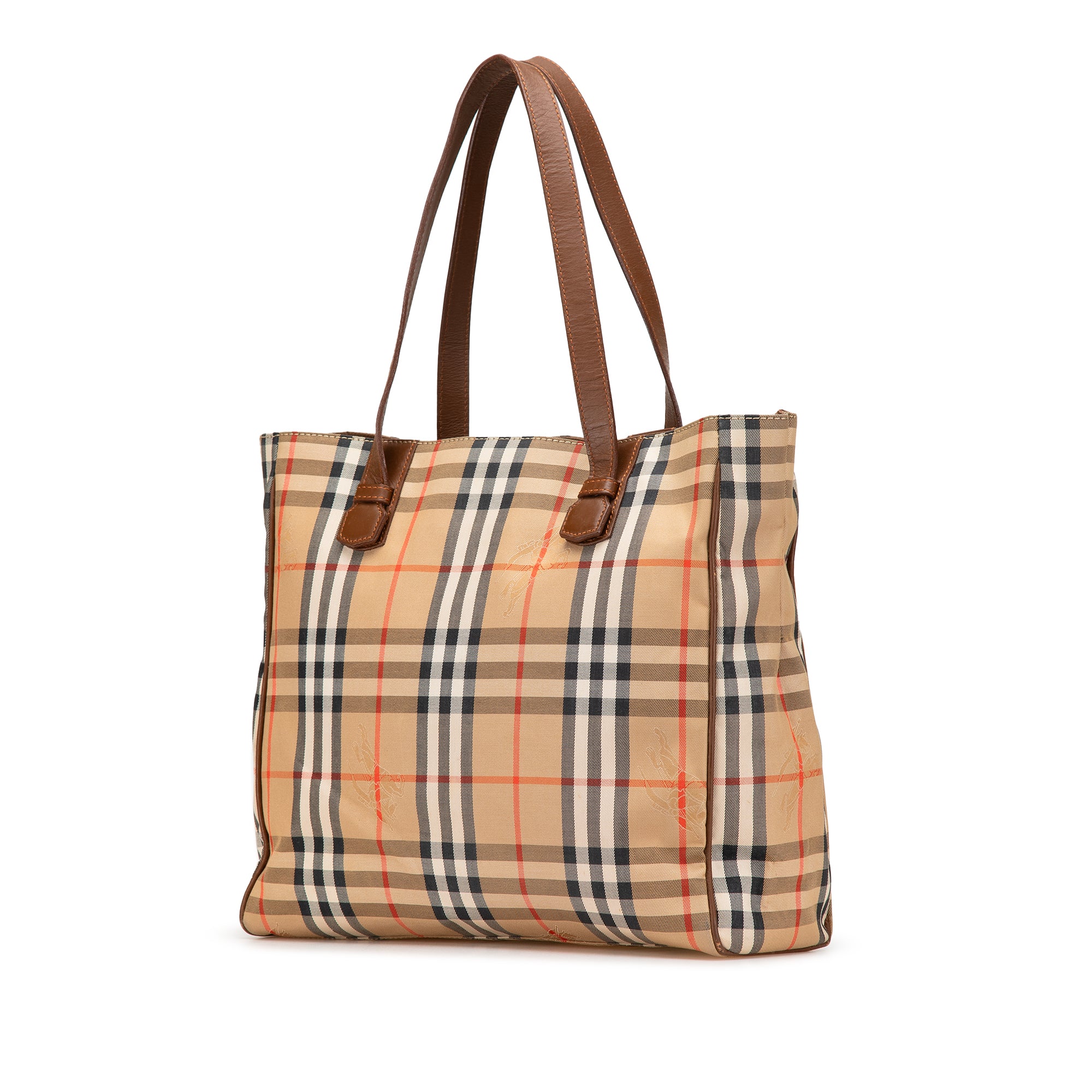 Haymarket Check Canvas Tote