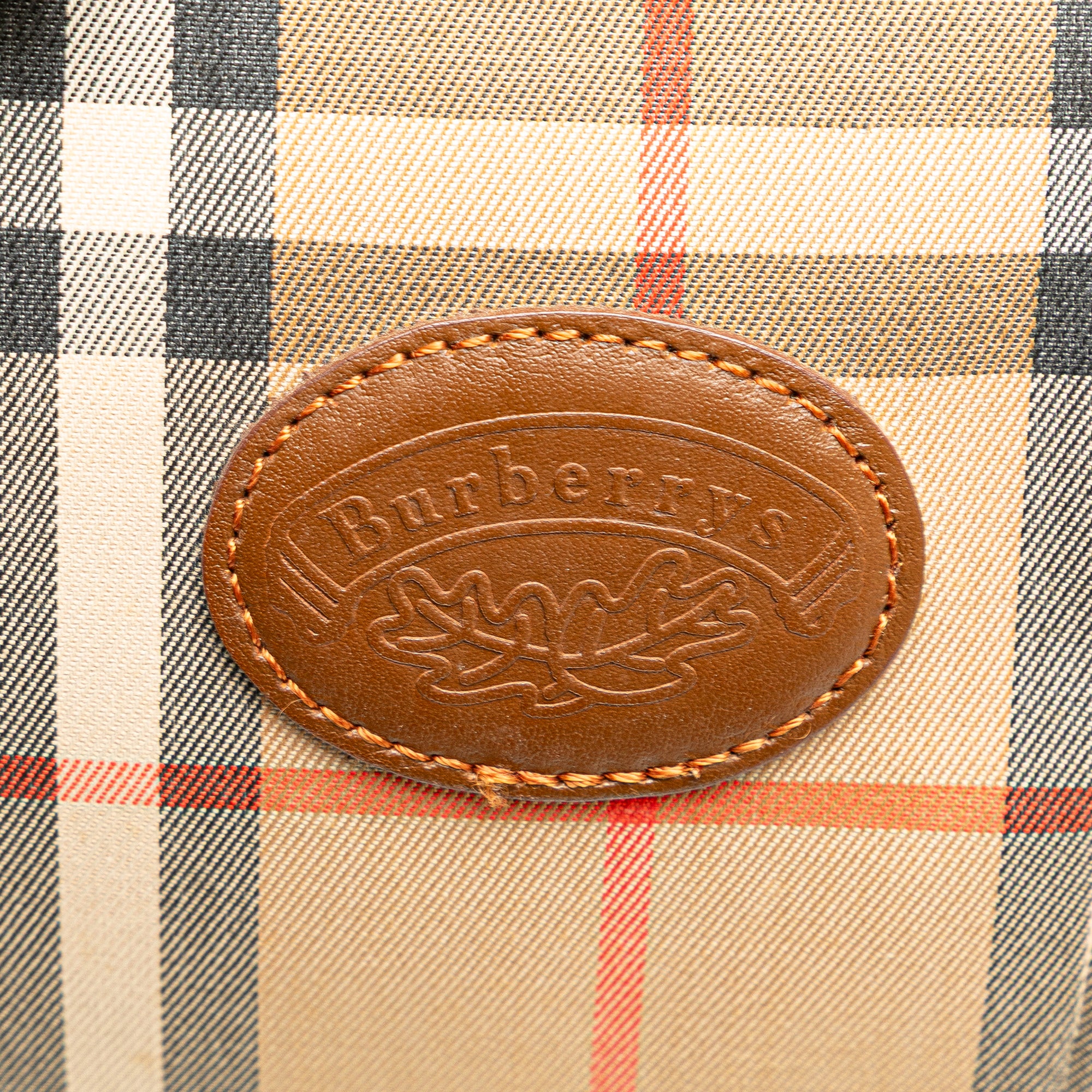 Haymarket Check Canvas Tote