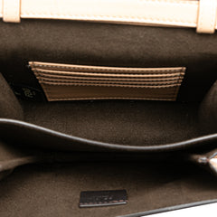 Leather Crystal Fab Crossbody