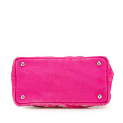 Small Canvas Canapa Grommet Satchel