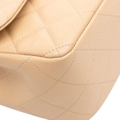 Jumbo Classic Caviar Double Flap