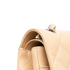 Jumbo Classic Caviar Double Flap