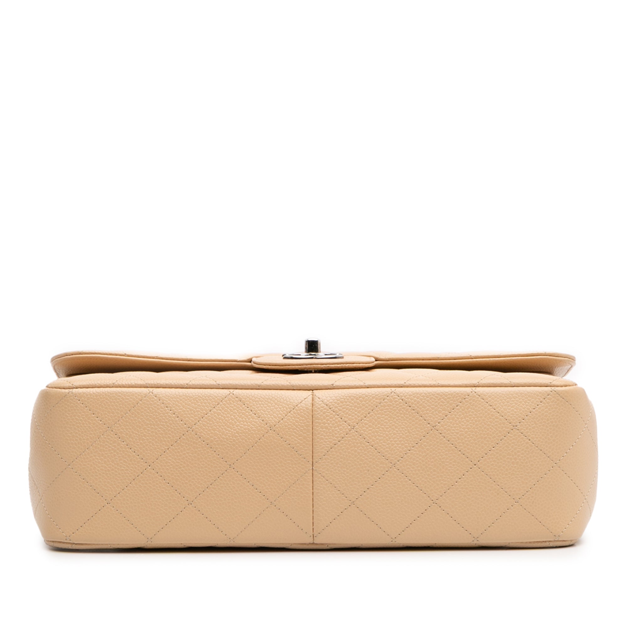 Jumbo Classic Caviar Double Flap
