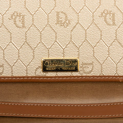 Honeycomb Coated Canvas Chain Shoulder Bag