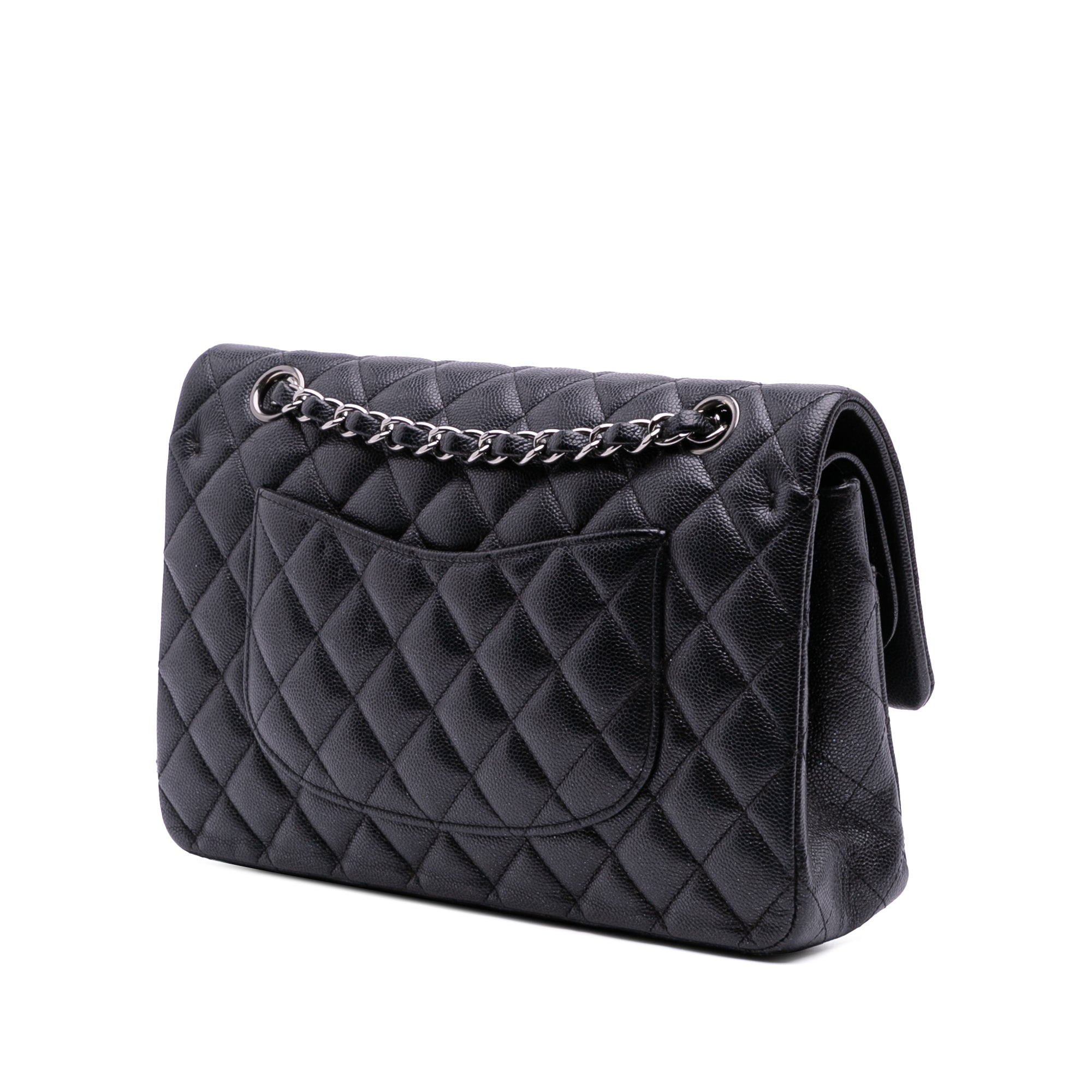 Medium Classic Caviar Double Flap