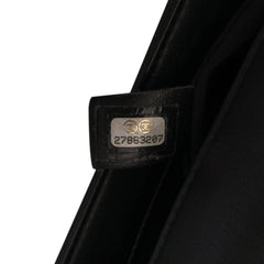 Small Stitched Calfskin Covered CC Flap