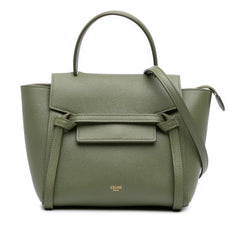Nano Grained Calfskin Belt Bag
