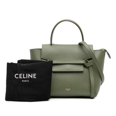 Nano Grained Calfskin Belt Bag