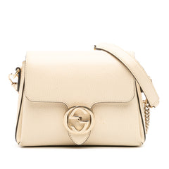 Small Dollar Calfskin Interlocking G Crossbody