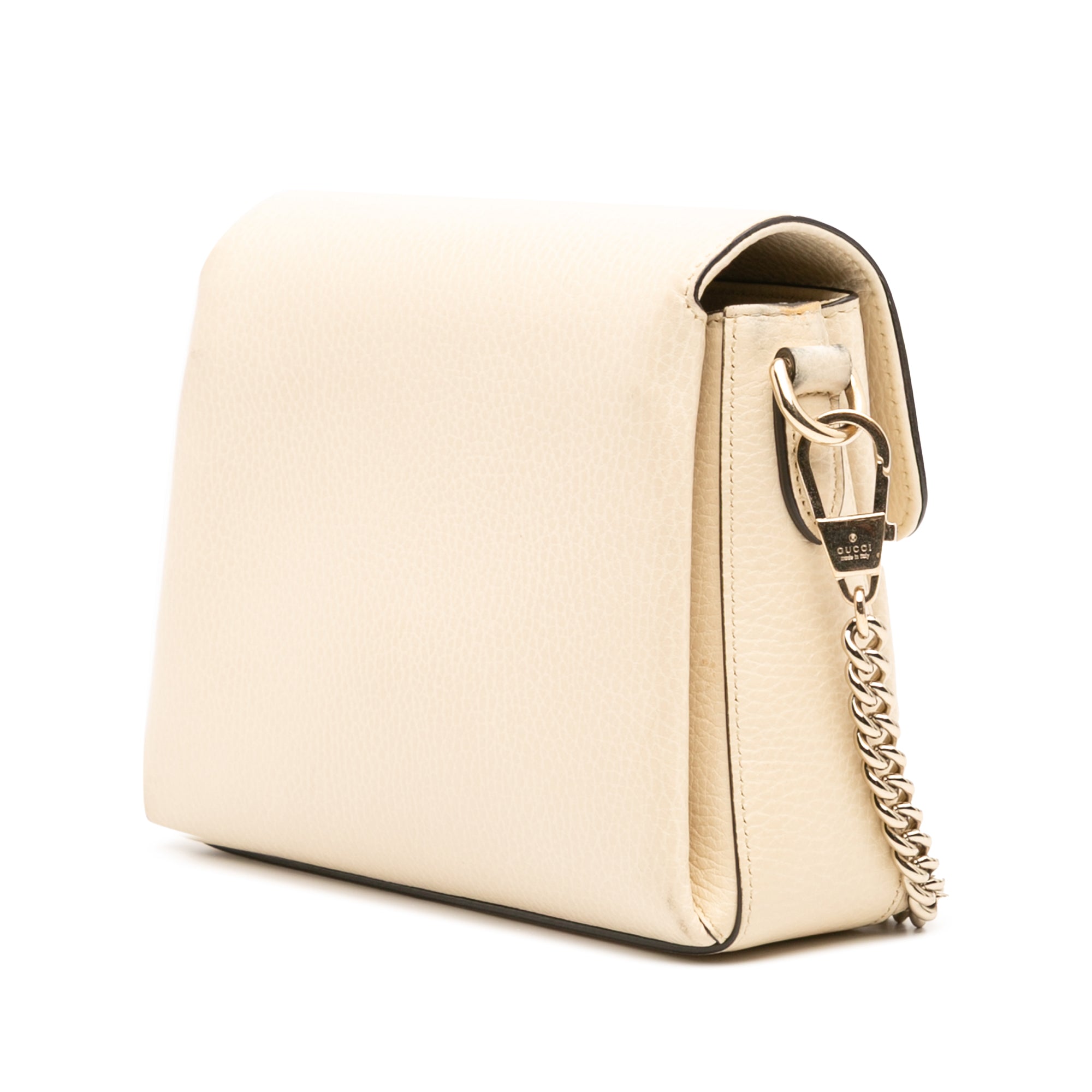 Small Dollar Calfskin Interlocking G Crossbody
