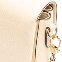 Small Dollar Calfskin Interlocking G Crossbody