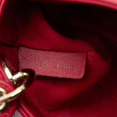 Micro Lambskin Cannage Lady Dior