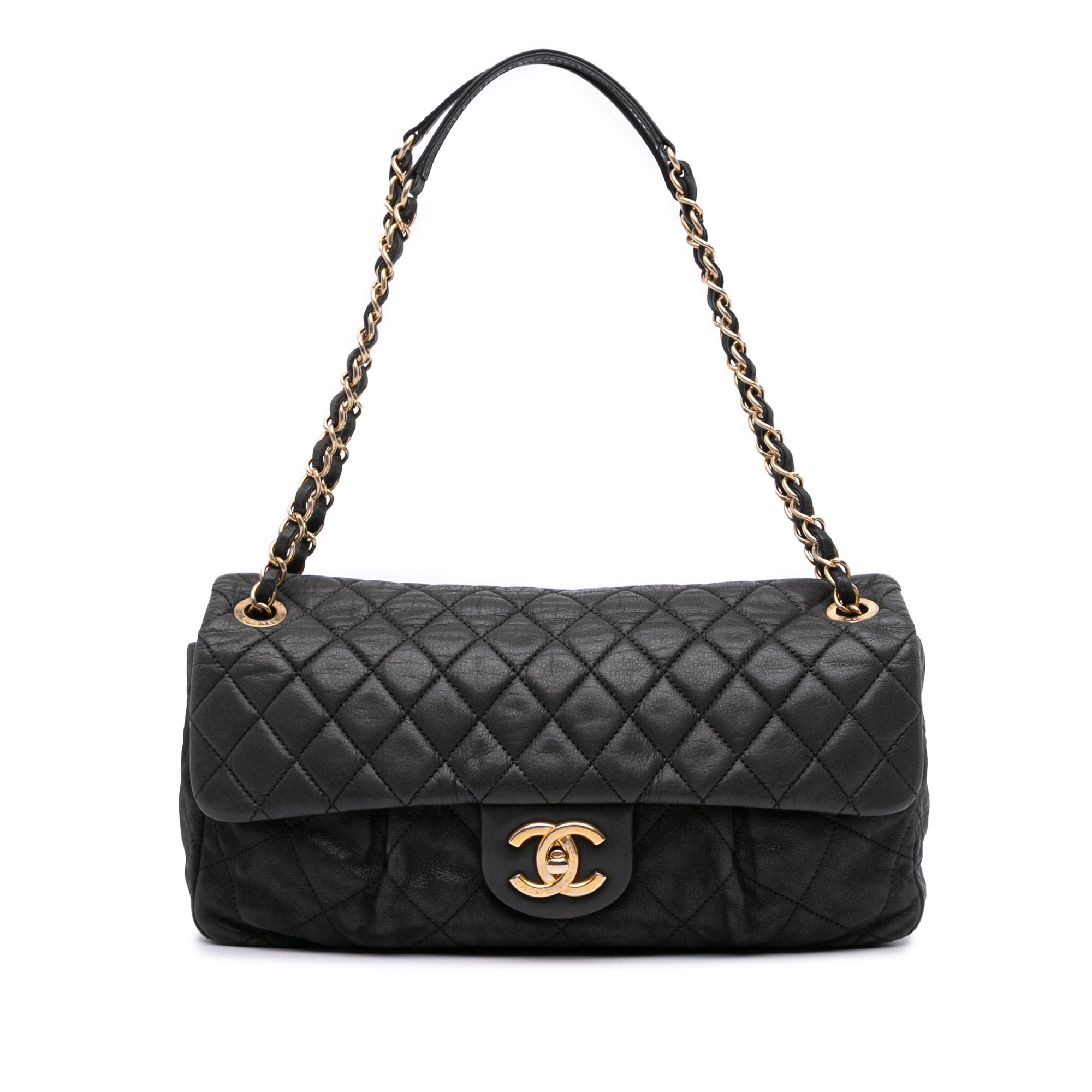 Quilted Calfskin Chic Quilt Flap