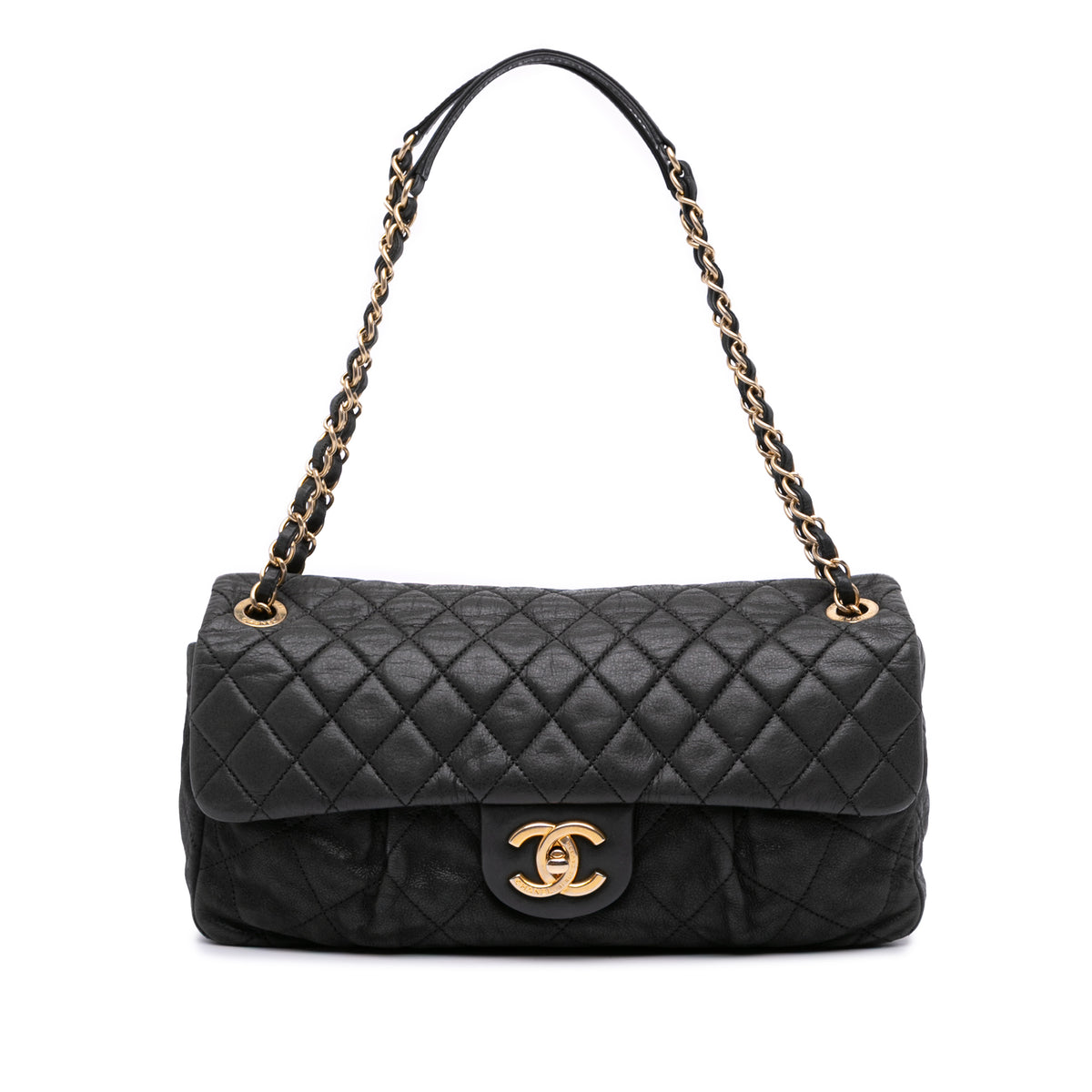 Quilted Calfskin Chic Quilt Flap
