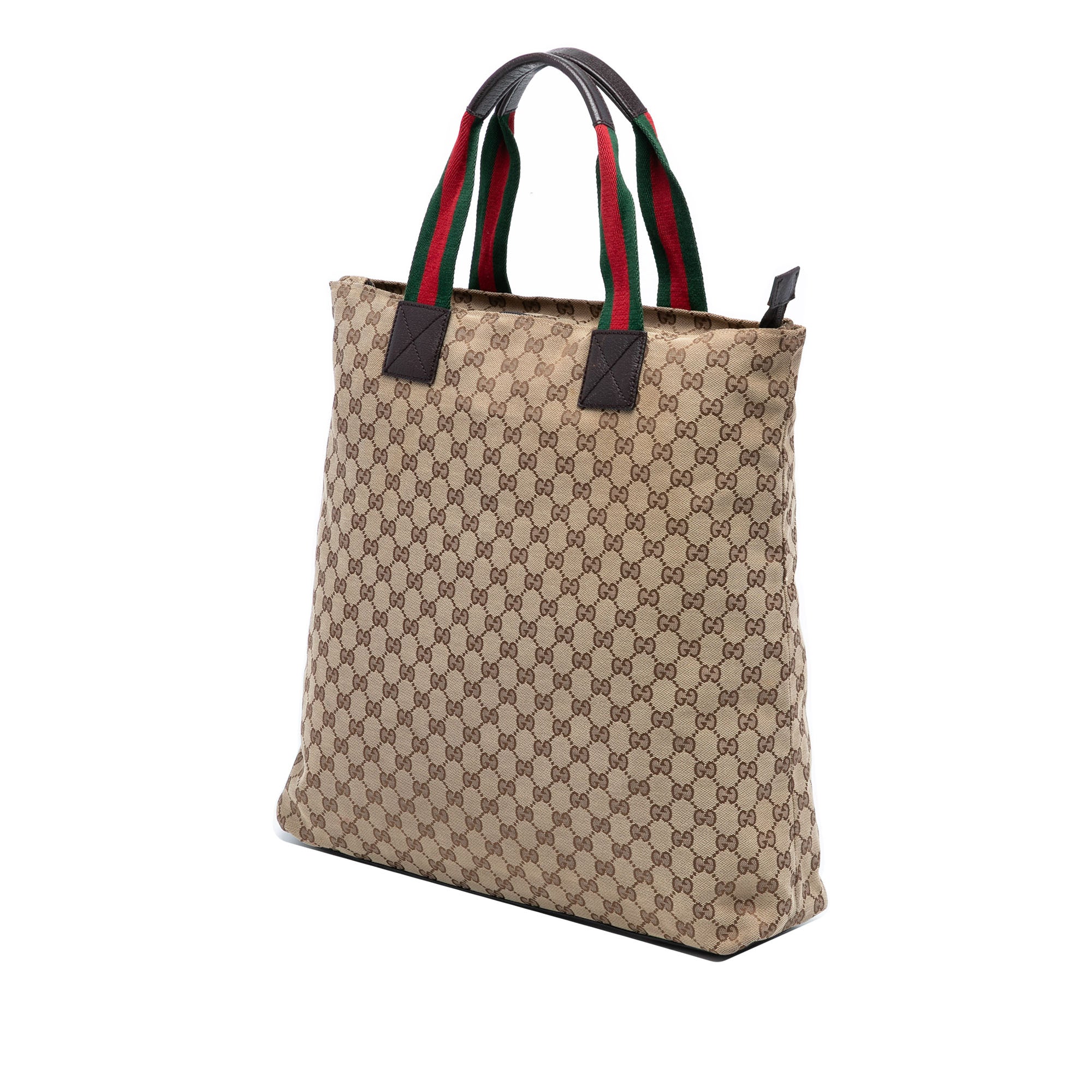 GG Canvas Web Tote