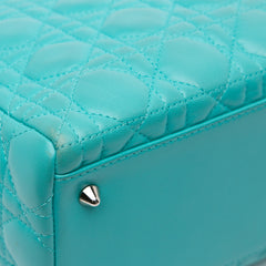 Medium Lambskin Cannage Lady Dior