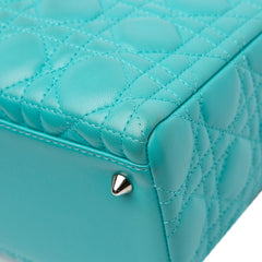 Medium Lambskin Cannage Lady Dior
