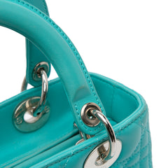 Medium Lambskin Cannage Lady Dior