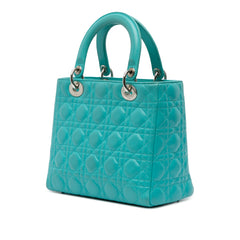Medium Lambskin Cannage Lady Dior