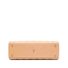 Large Patent Cannage Lady Dior