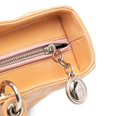 Large Patent Cannage Lady Dior
