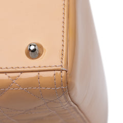Large Patent Cannage Lady Dior