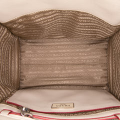 Mini Scamosciato Trimmed Glace Calf Twin Pocket Satchel