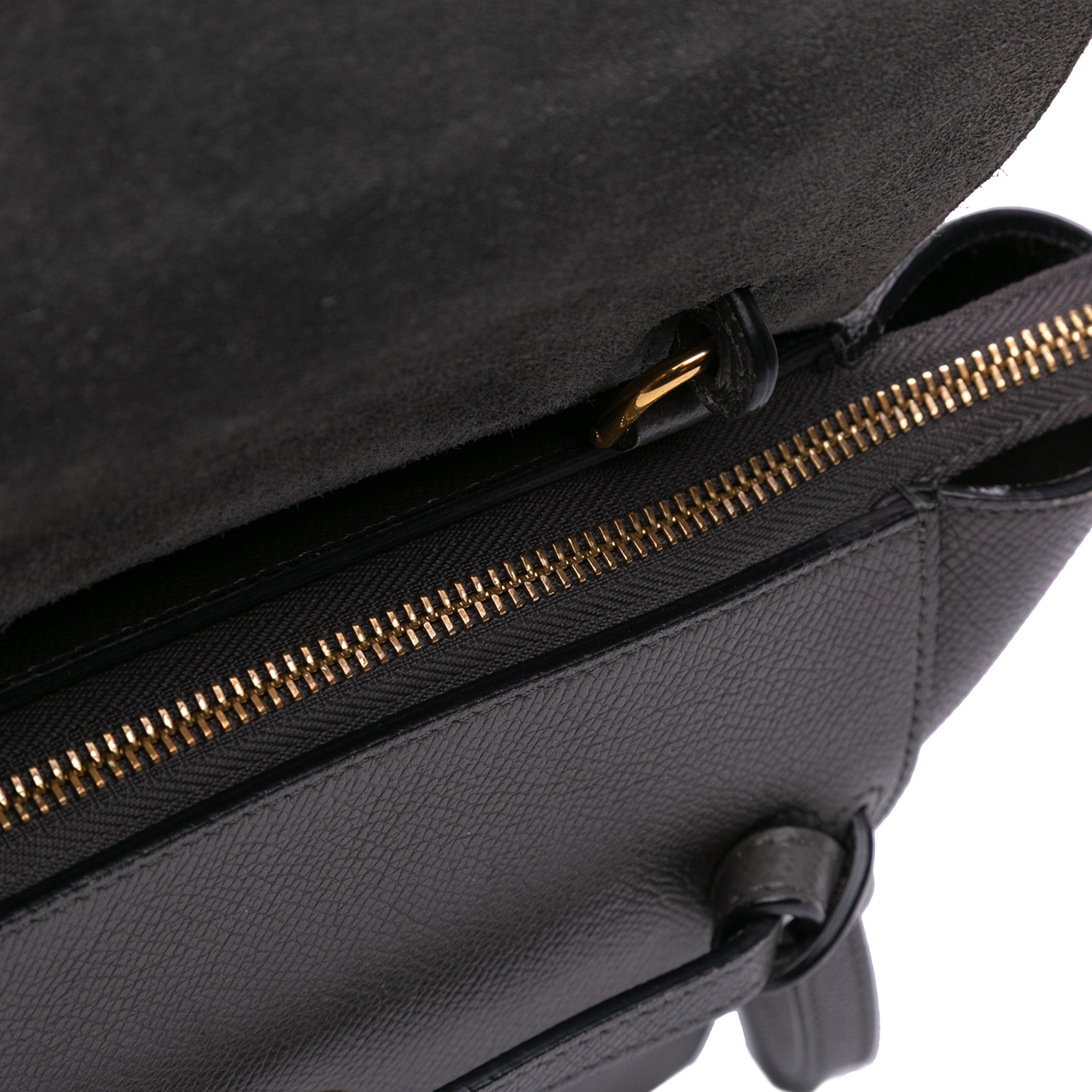 Nano Grained Calfskin Belt Bag