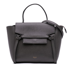 Nano Grained Calfskin Belt Bag